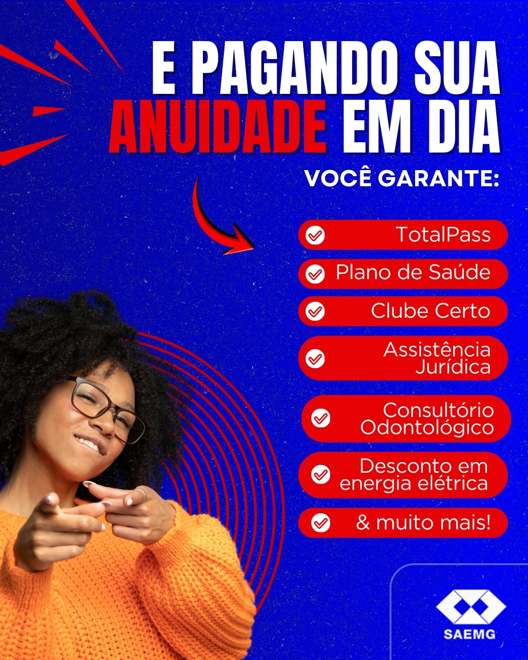 Confira as novidades sobre a anuidade 2026 do SAEMG! 1 Confira as novidades sobre a anuidade 2026 do SAEMG! 11