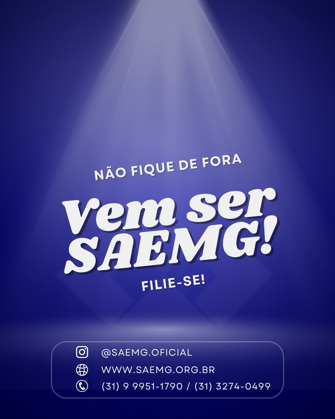 Você já conhece todos os benefícios que o SAEMG oferece? 14 Você já conhece todos os benefícios que o SAEMG oferece? 9