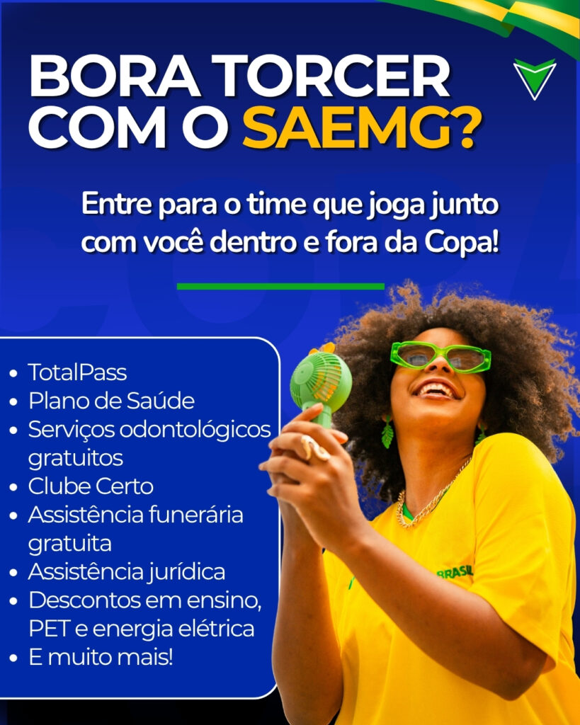 A Copa do Mundo está chegando e o SAEMG já entrou em campo! 3 A Copa do Mundo está chegando e o SAEMG já entrou em campo! 4